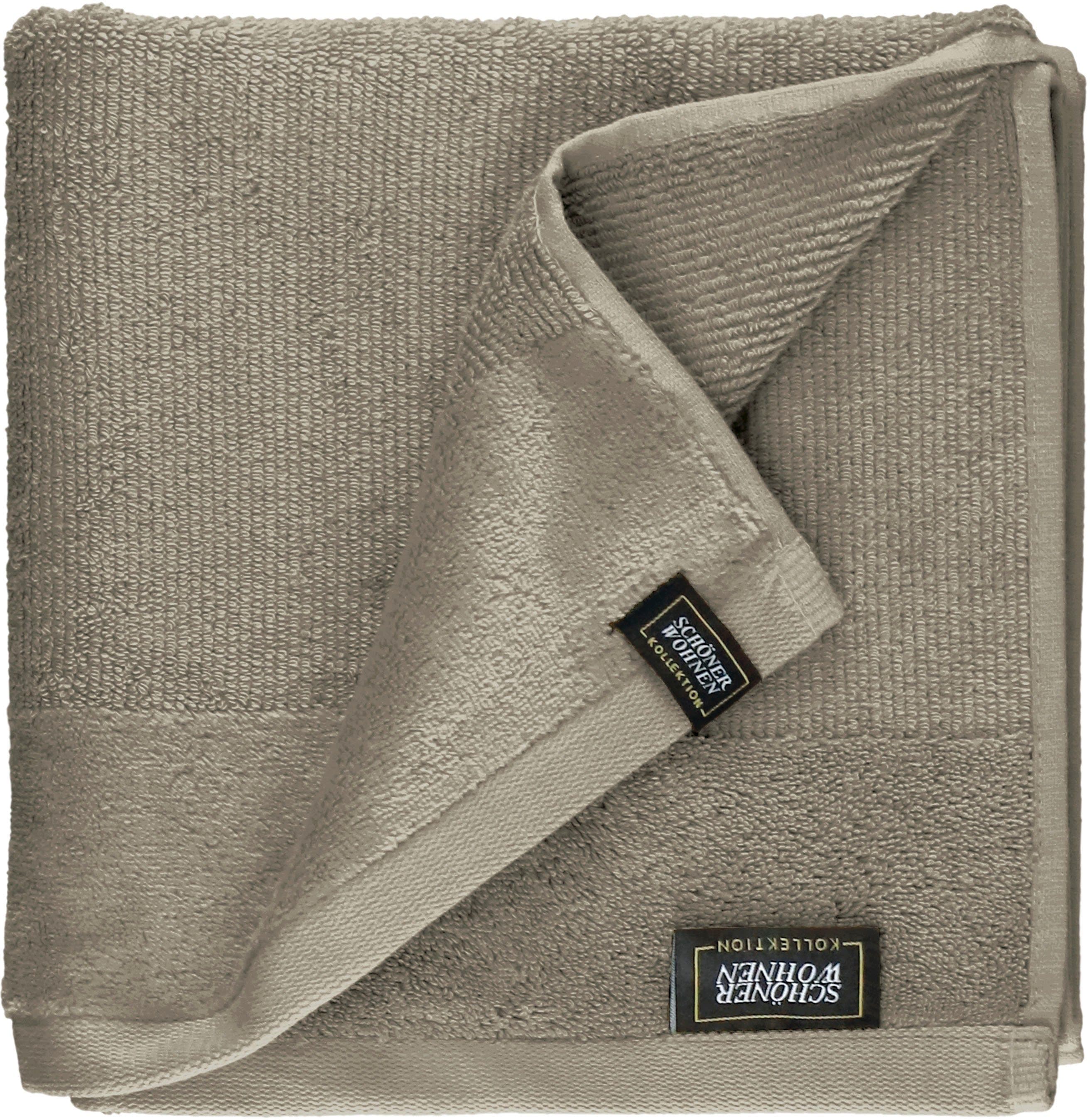 SCHÖNER WOHNEN-Kollektion Handtuch Sense | Beige