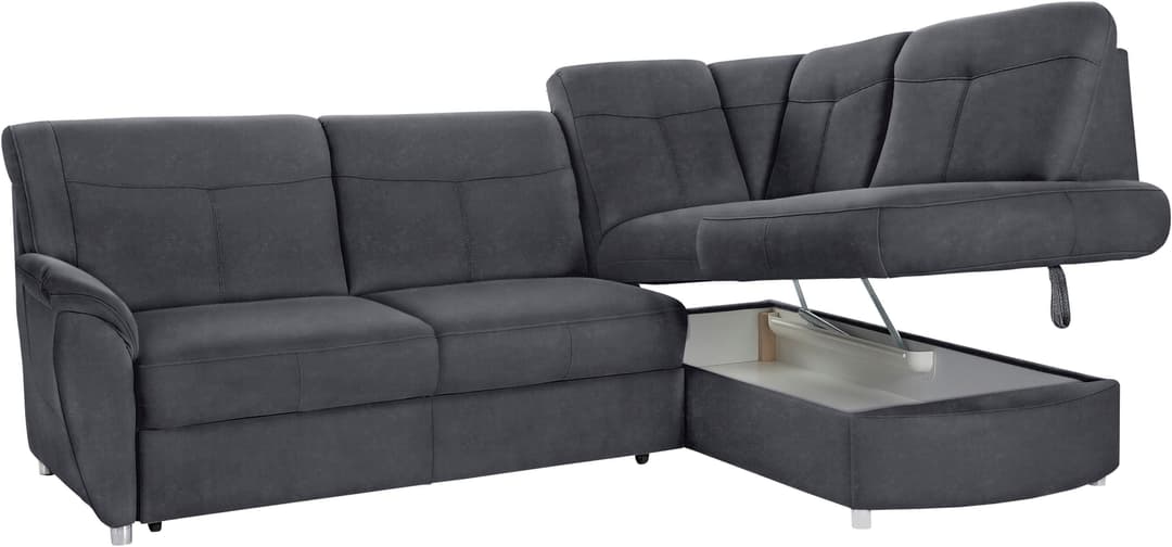 sit&more Ecksofa Sonoma L-Form | Grau