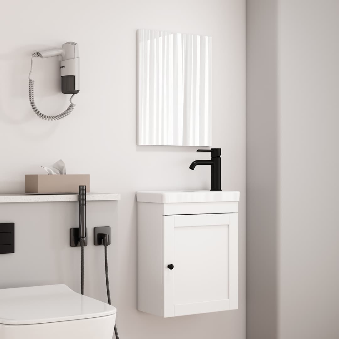 welltime Badezimmer-Set Antwerpen | Weiß