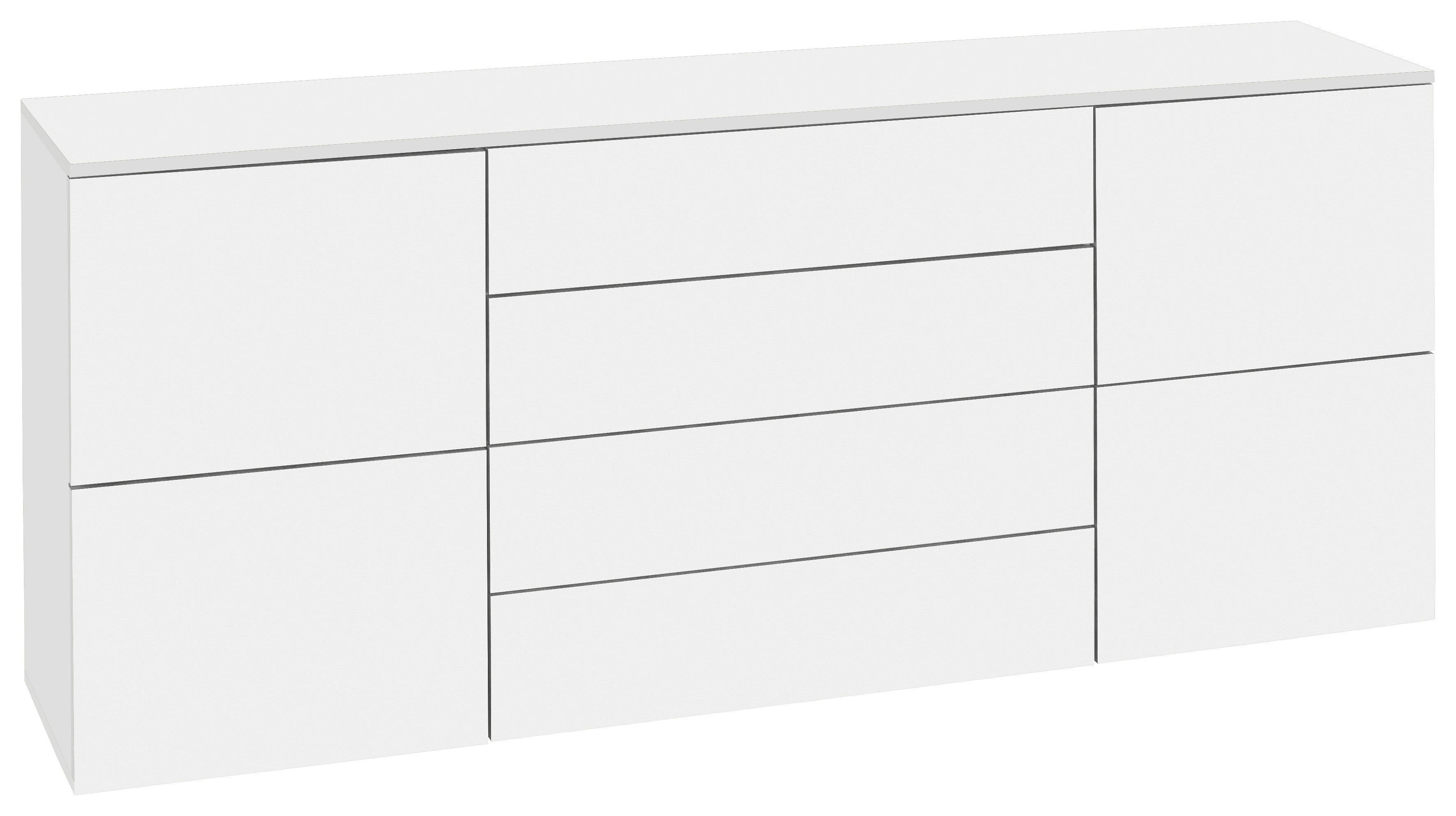 borchardt Möbel Sideboard Rova | Weiß