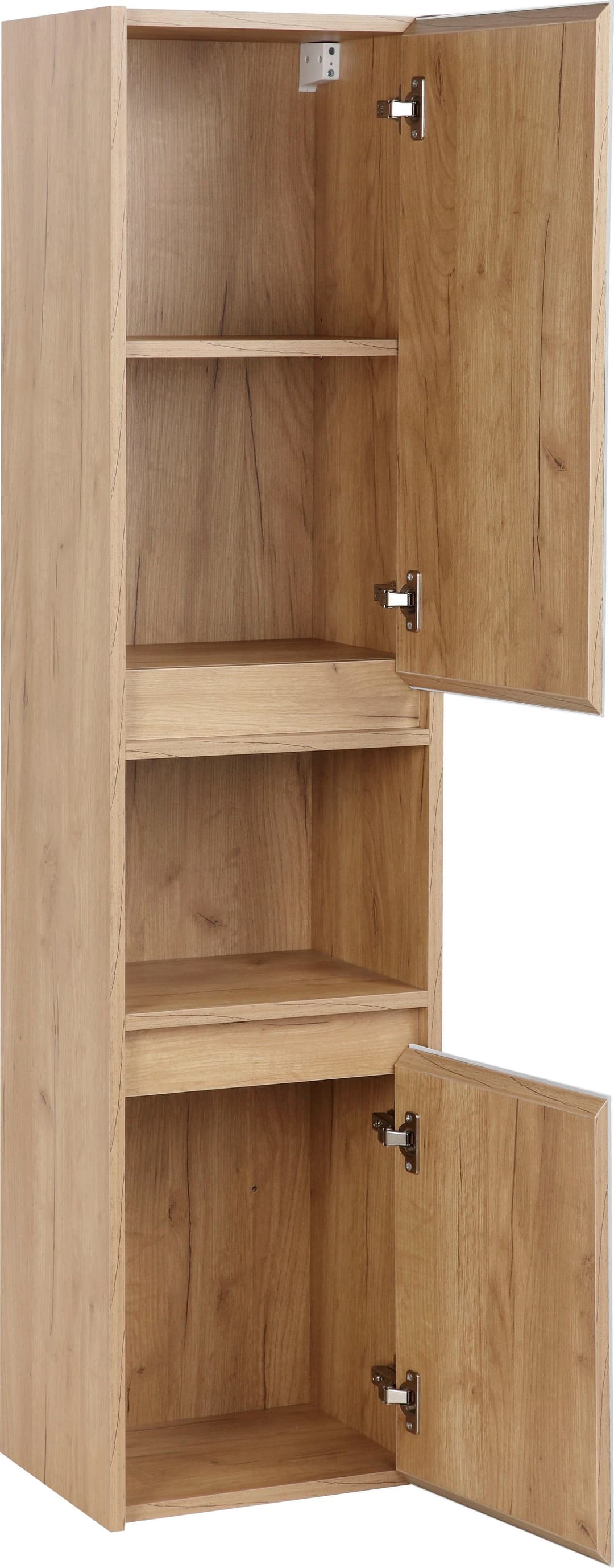 welltime Hochschrank Torun Badezimmerschrank | Weiß