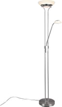 Reality Leuchten LED Stehlampe Orson | Silber
