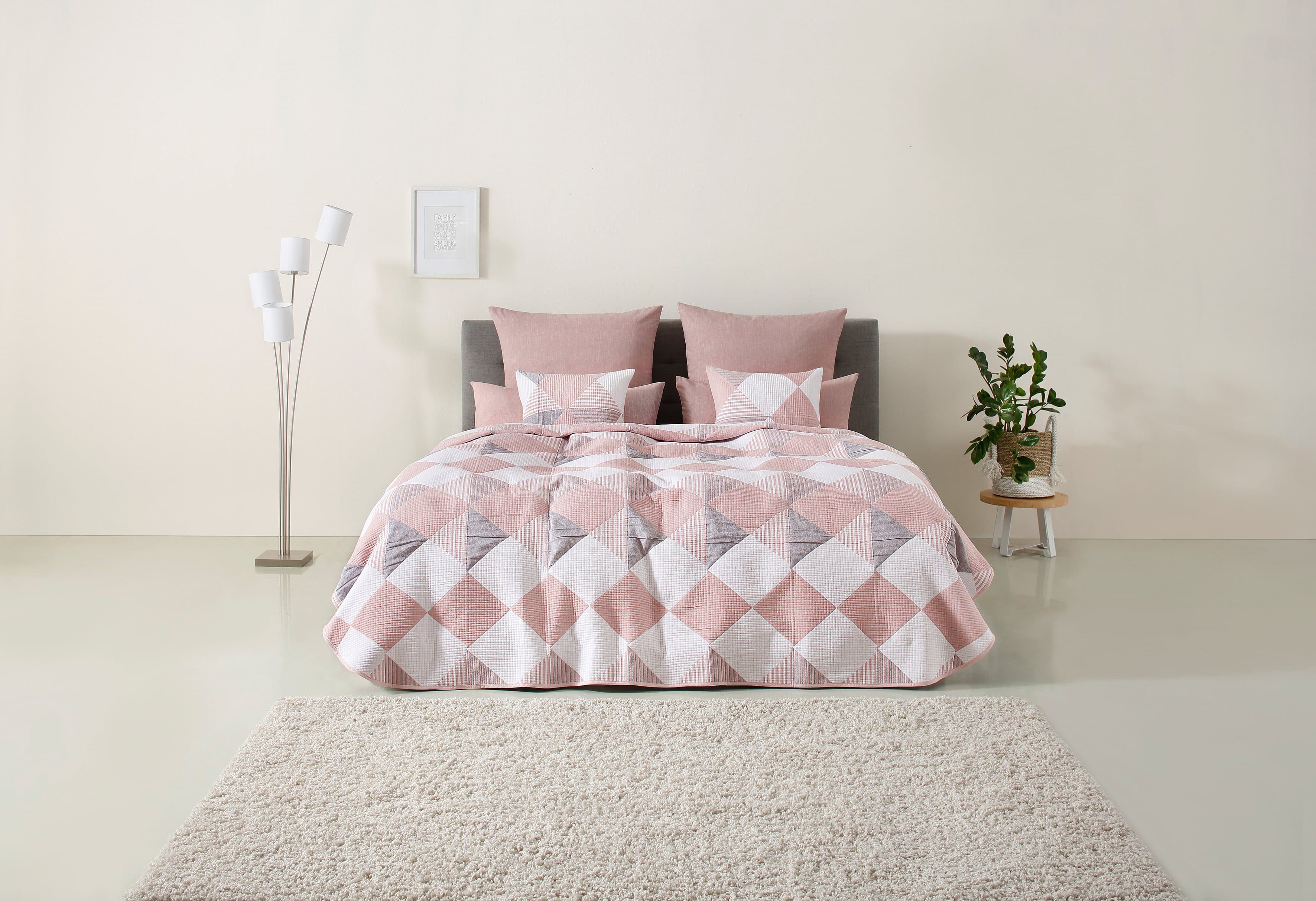 OTTO home Tagesdecke Maris | Rosa