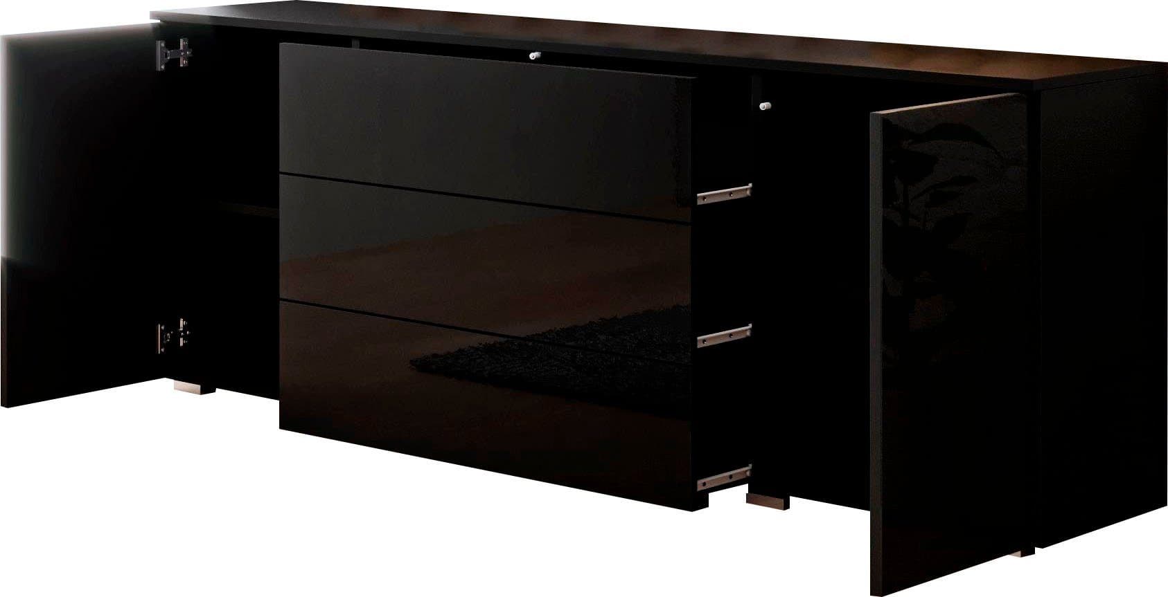 OTTO home Sideboard PARIS | Schwarz