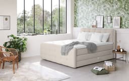 COTTA Boxspringbett Fort | Beige