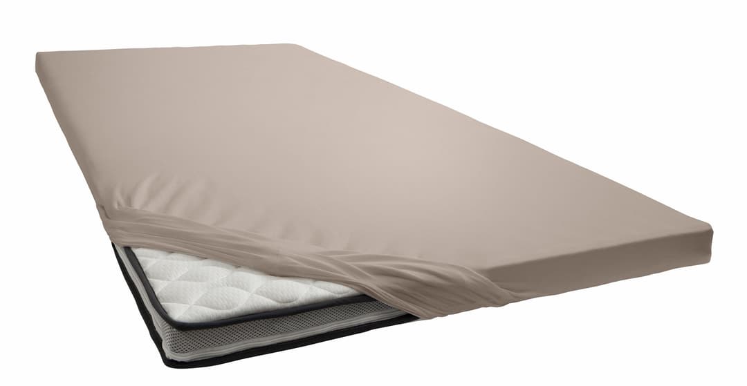 Estella Spannbettlaken Jersey Topper | Beige