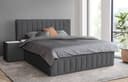 Home affaire Polsterbett Effy | Schwarz