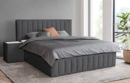 Home affaire Polsterbett Effy | Schwarz
