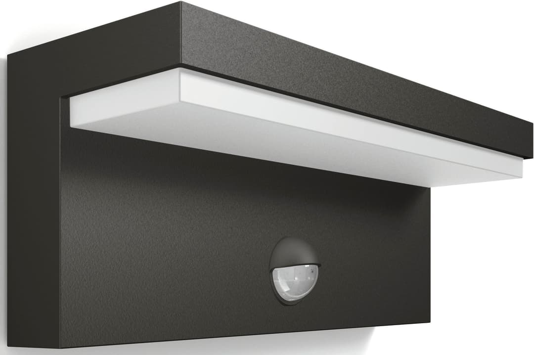 Philips LED Außen-Wandleuchte myGarden Bustan | Grau