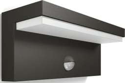 Philips LED Außen-Wandleuchte myGarden Bustan | Grau