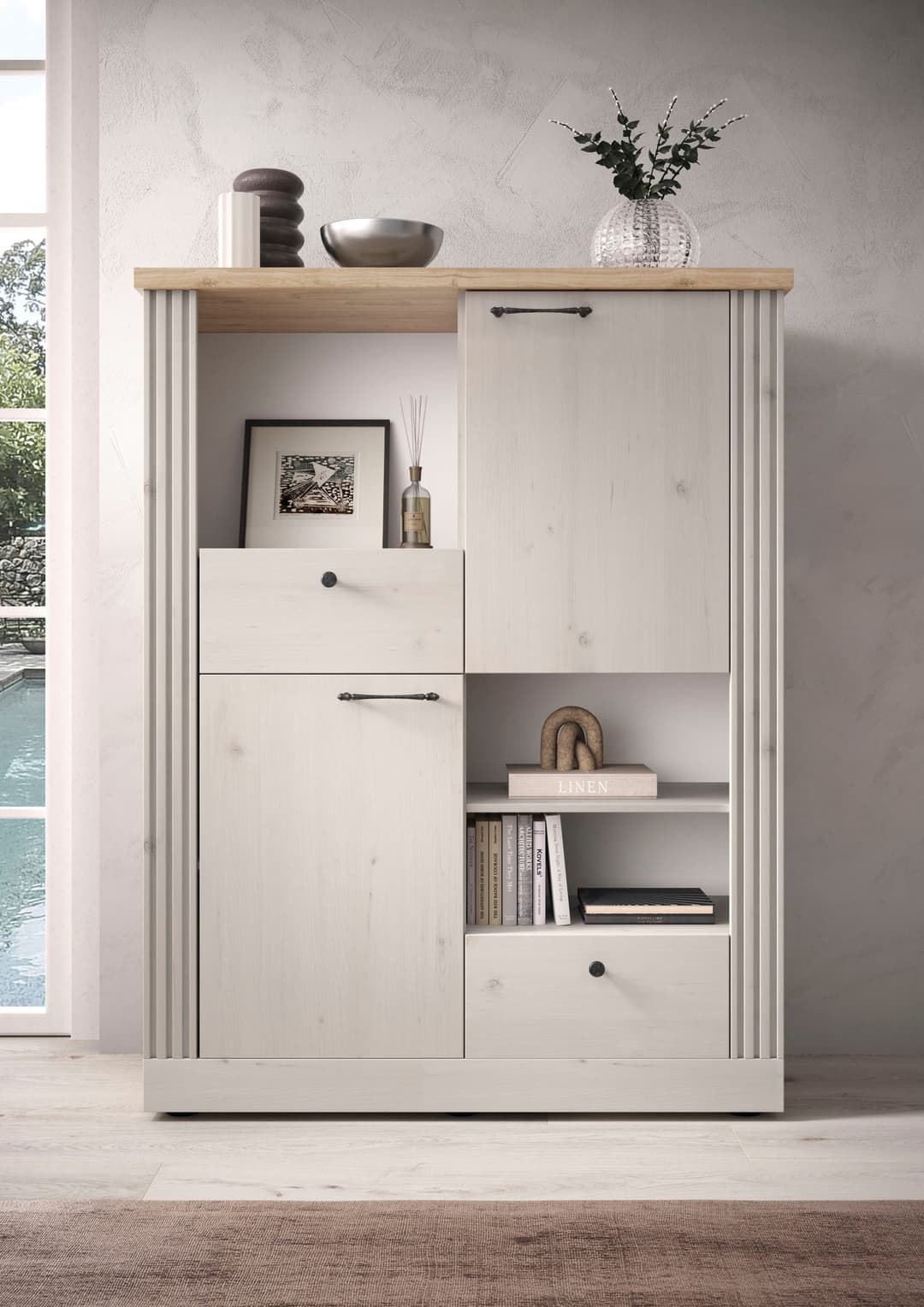 OTTO home Highboard Country | Holztöne