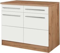 KOCHSTATION Unterschrank KS-Wien | Holztöne
