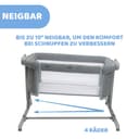 Chicco Beistellbett Next2Me Magic Evo | Grau 5