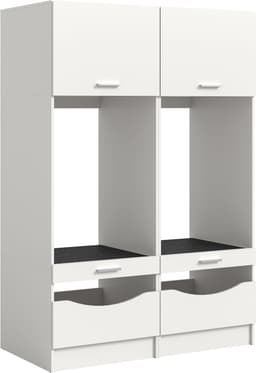 welltime Mehrzweckschrank-Set FALAS | Weiß