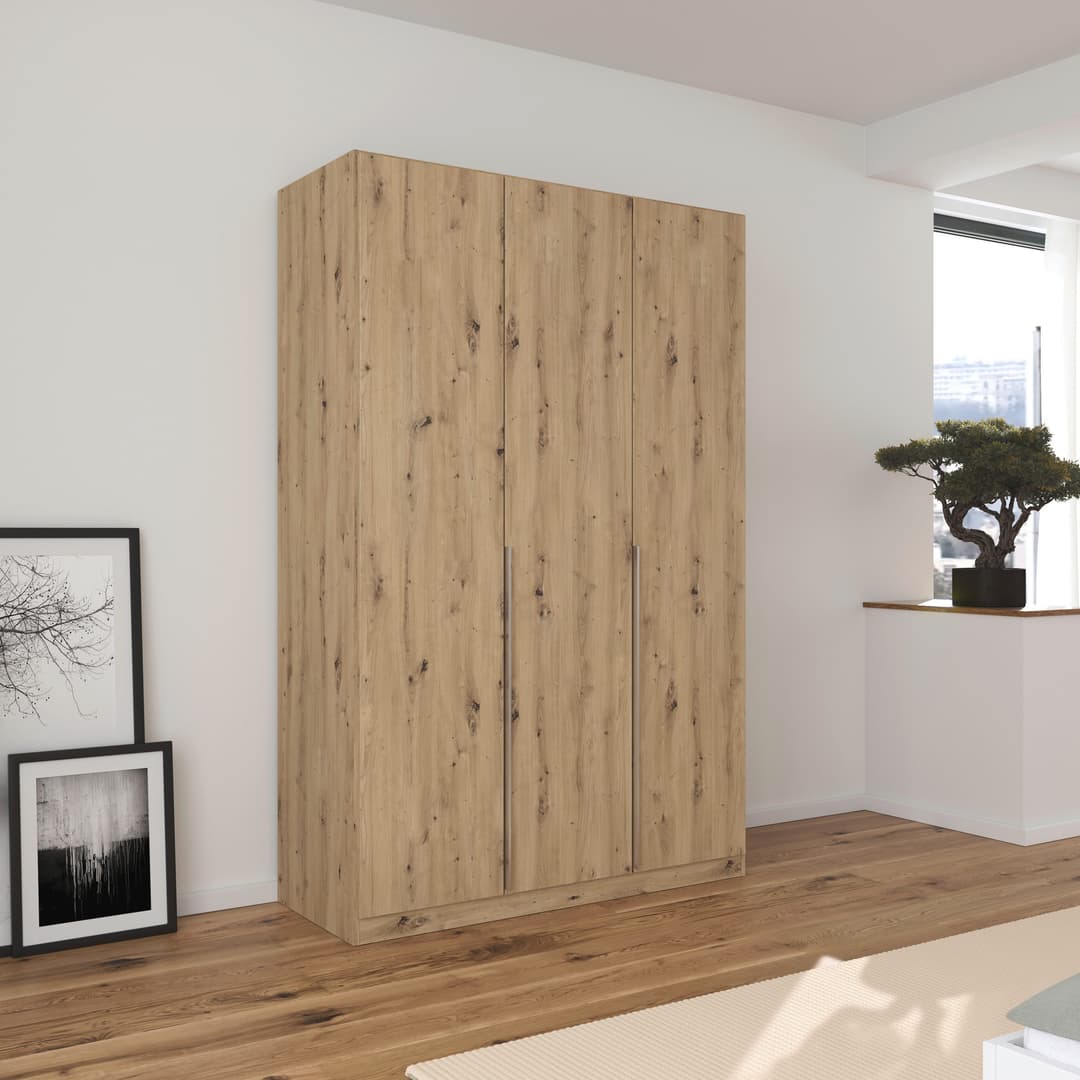 OTTO home Drehtürenschrank Kleiderschrank AGORDO | Holztöne