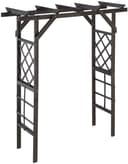 Promadino Rosenbogen Pergola Ben | Schwarz
