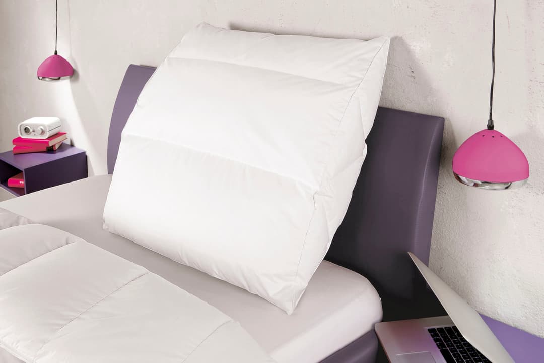 Haeussling Federkissen BodyPerfect ModernLine | Weiß