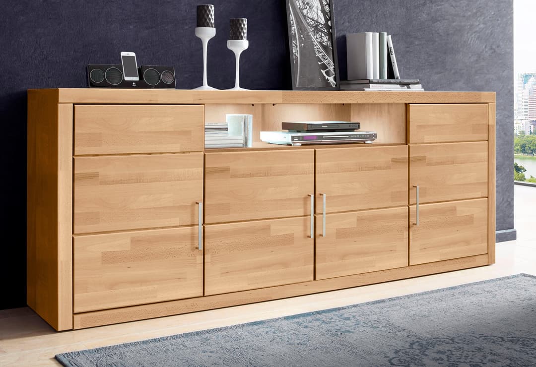 OTTO home Sideboard Logo | Holztöne