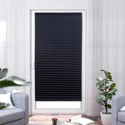 K-HOME Plissee COMO | Schwarz