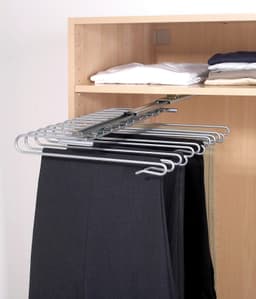 Wenko Hosenauszug Modell Universal | Silber
