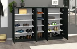 borchardt Möbel Schuhschrank Vaasa | Schwarz