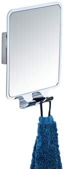 Wenko Schminkspiegel Vacuum-Loc Quadro | Silber 2