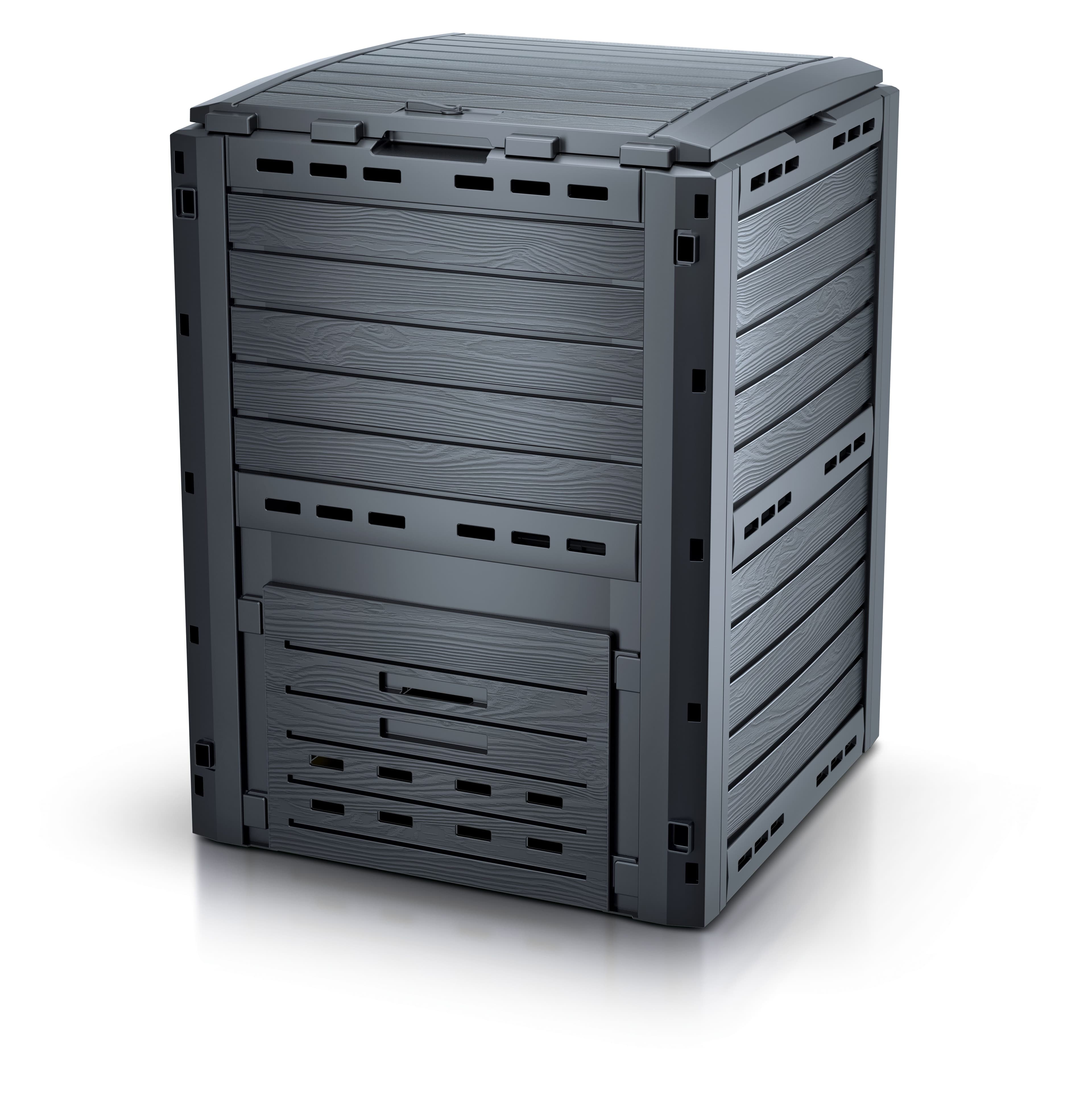 Prosperplast Komposter Compogreen Woody | Schwarz