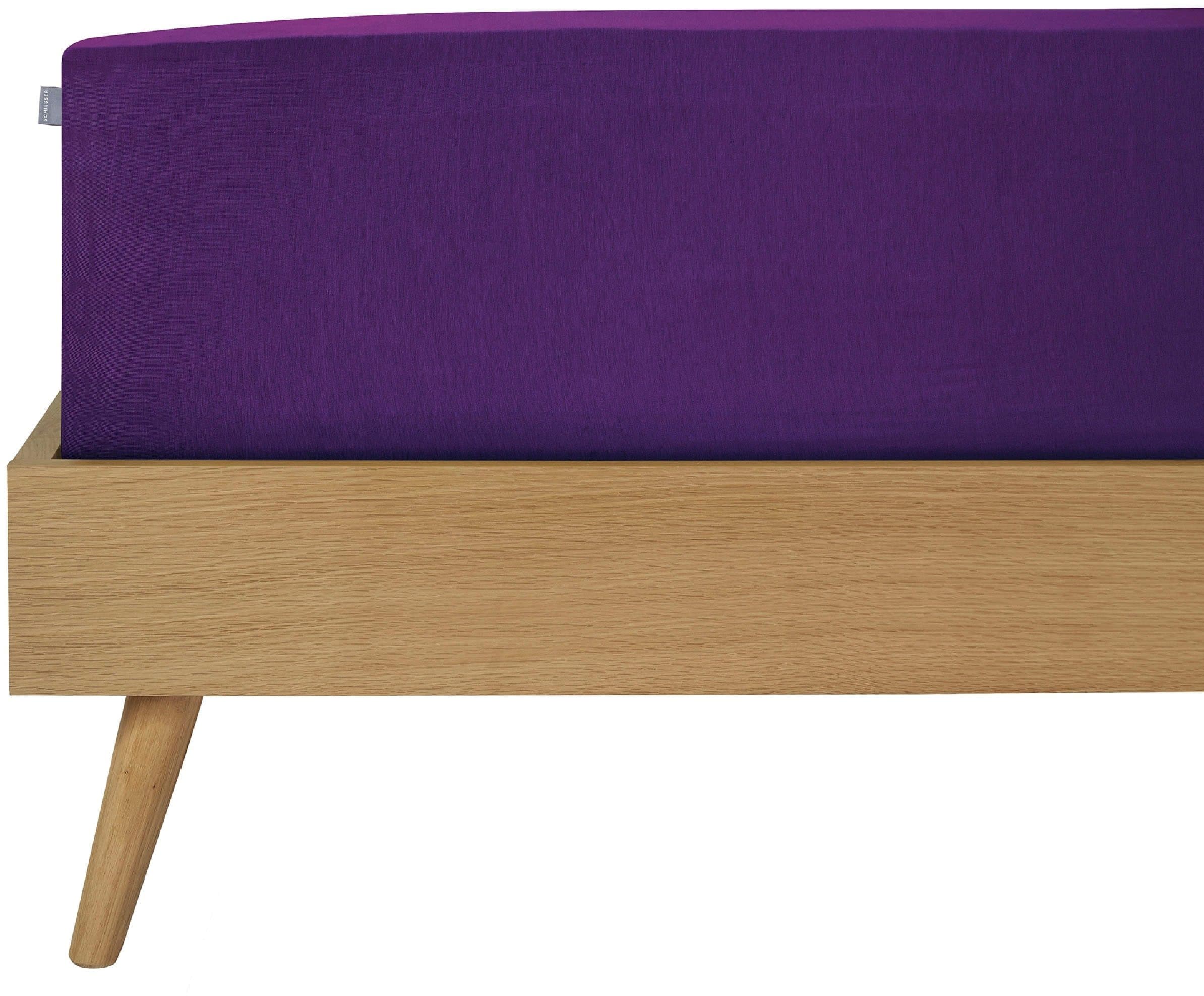 Schiesser Spannbettlaken Jessi | Lila