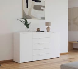 rauch Schubkastenkommode Flipp | Weiß
