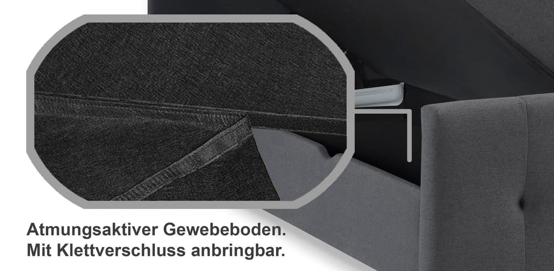Home affaire Boxbett Tessaja | Grau