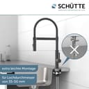 Schütte MIAMI Spültischarmatur | Grau 5