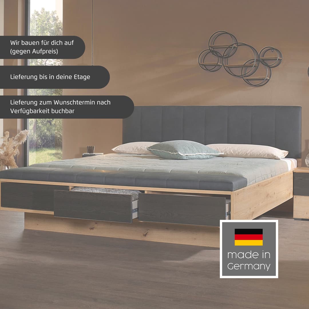 rauch Bettanlage APOLLON | Holztöne