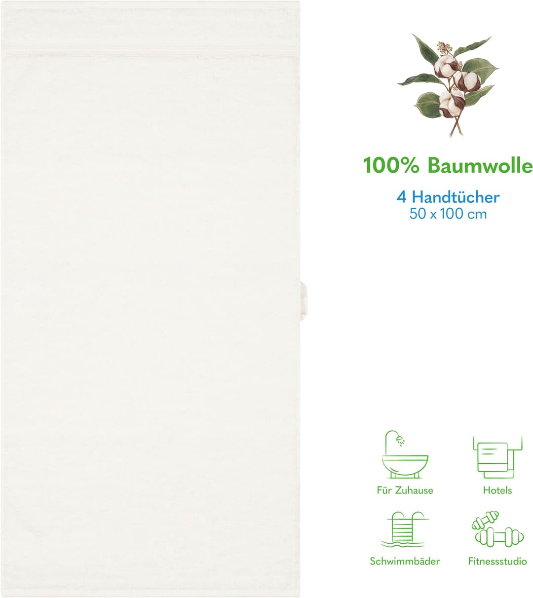 HAMMETEX Handtuch Set | Beige