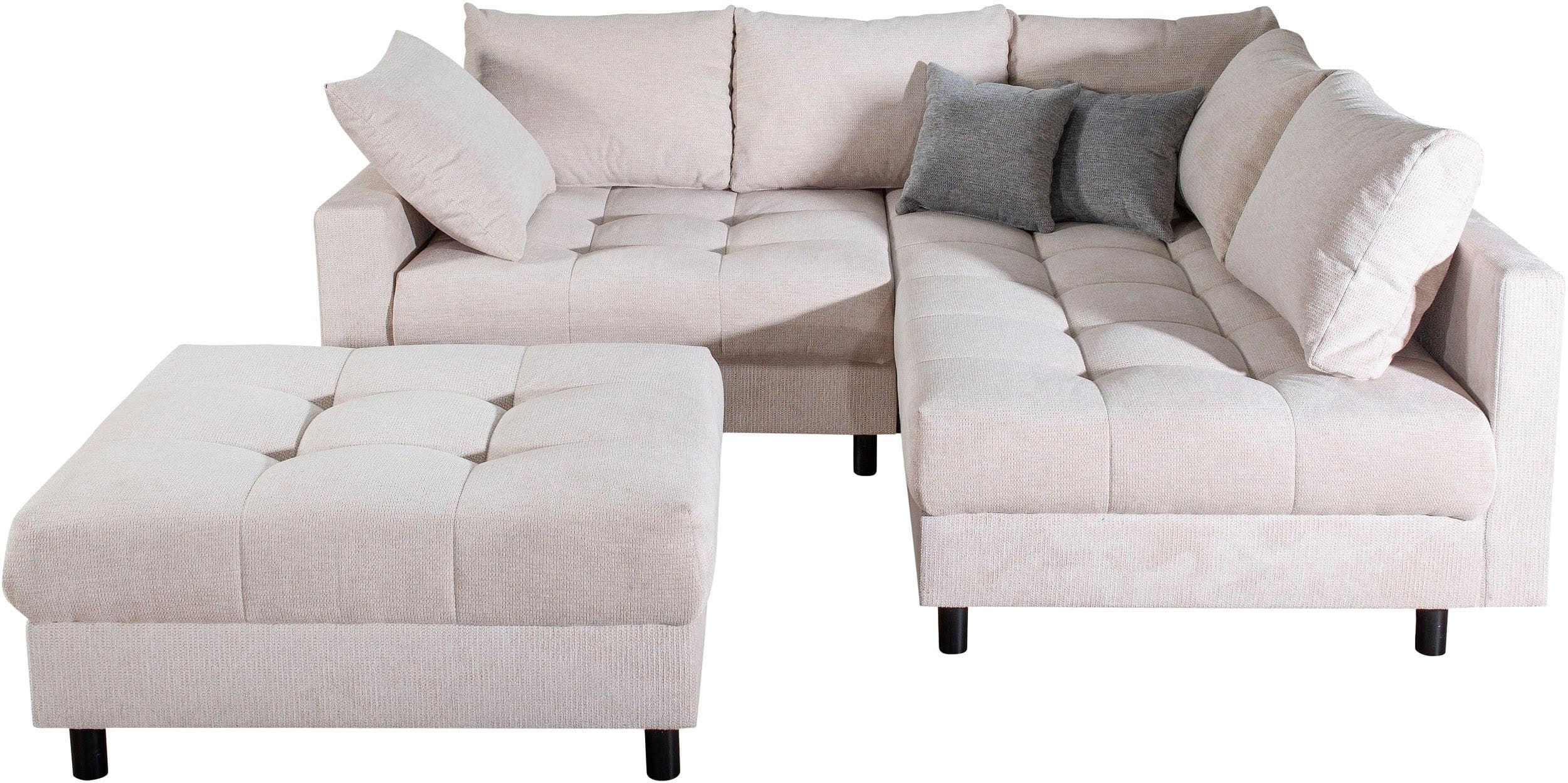 COLLECTION AB Ecksofa Toni L-Form | Beige