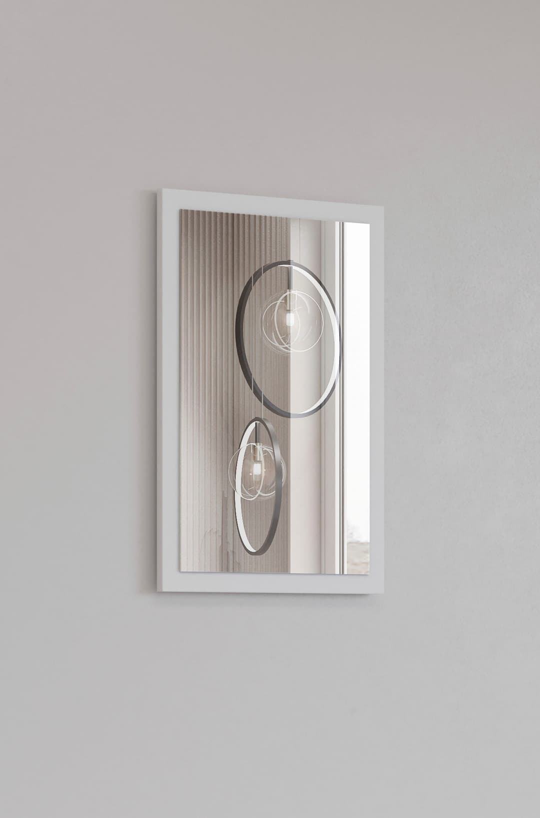 OTTO home Garderobenspiegel Cross | Weiß