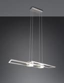TRIO Leuchten ALBANY LED Pendelleuchte | Silber 4