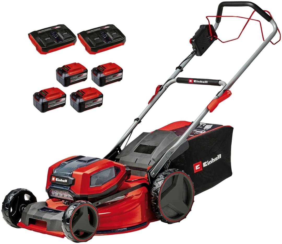 Einhell Akku-Rasenmäher Professional GP-CM 36/52 S Li BL | Rot