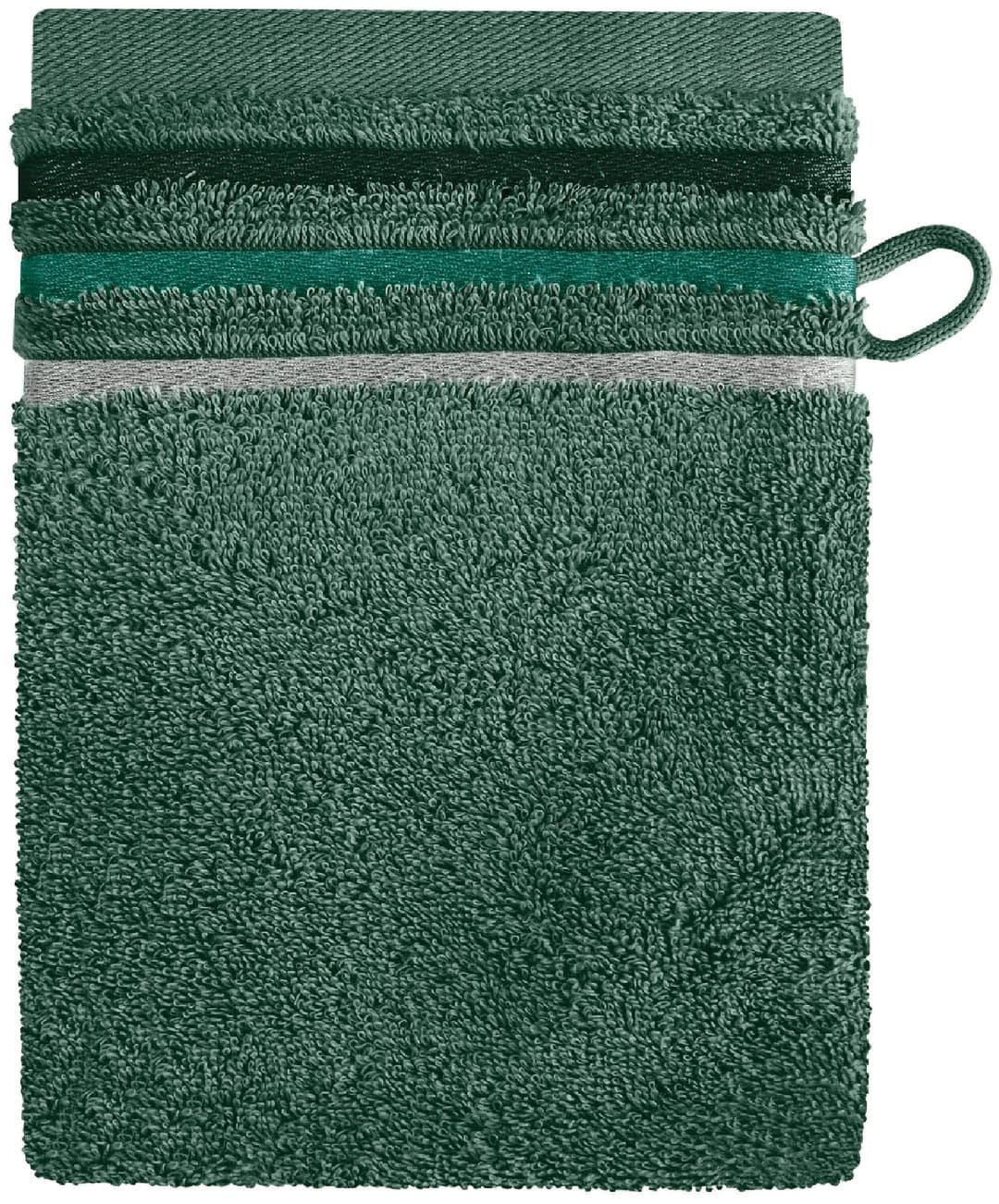 Schiesser Waschhandschuh Skyline Color | Grün