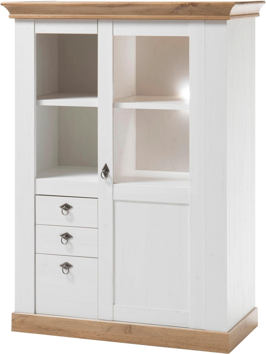 Home affaire Highboard Cremona | Holztöne