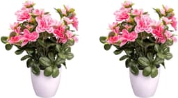 Kunstblume Azalee Mohn | Rosa