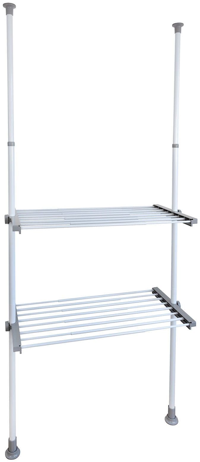 Wenko Herkules Twin Teleskopregal | Grau