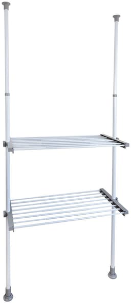 Wenko Herkules Twin Teleskopregal | Grau