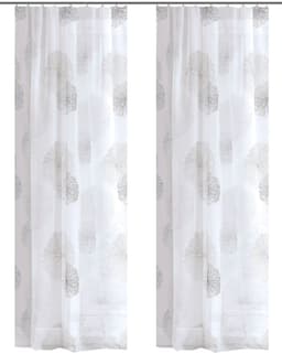 HOME WOHNIDEEN Vorhang RAWLINS | Grau
