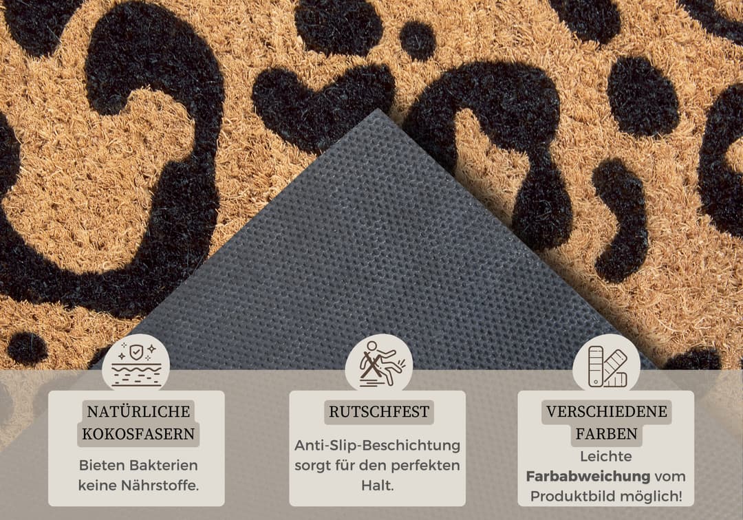 HANSE Home Mix Mats Fußmatte | Braun
