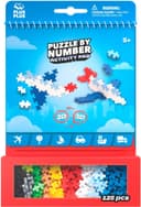 PLUS-PLUS Kreativset Bausteine Puzzle by Number Transport | Mehrfarbig 2