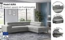 COTTA Ecksofa Aura L-Form | Grau 3