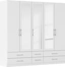 rauch HERSBRUCK Kleiderschrank | Weiß