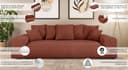 Home affaire Big-Sofa LAKESIDE 3-Sitzer Schlafsofa | Grau 3