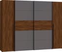 FORTE Kleiderschrank Narago | Holztöne