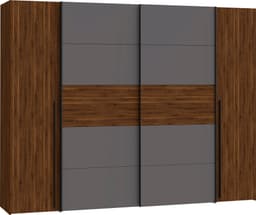 FORTE Kleiderschrank Narago | Holztöne
